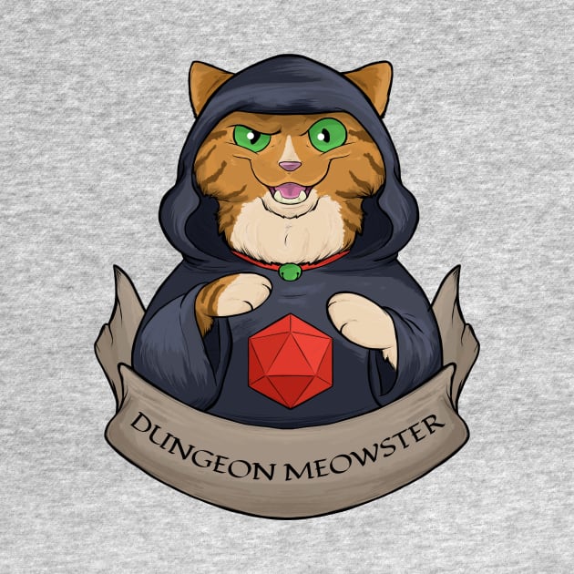 Dungeon Meowster Tabby Cat by DnDoggos